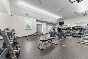 Fully-functional fitness center